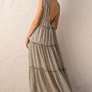 Floral Tiered Lulus Dress